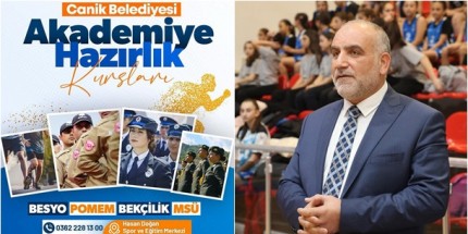 Canik Belediyesi Ücretsiz Akademiye Hazırlık Kursları'na Yoğun İlgi 